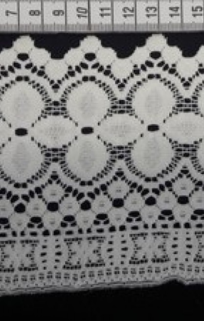 Ham Güpürümsü Yerli Polyester Brode Bant