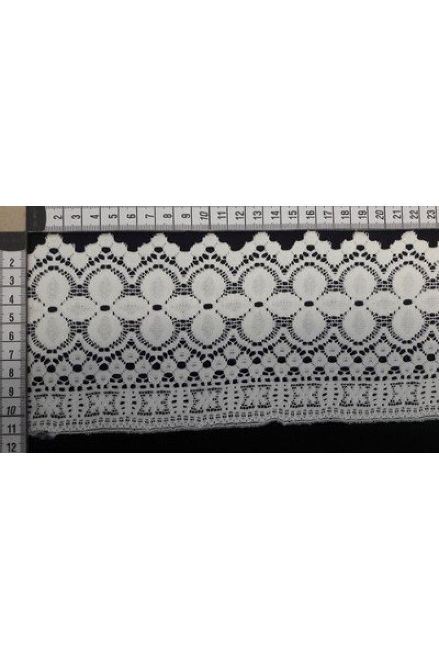 Ham Güpürümsü Yerli Polyester Brode Bant