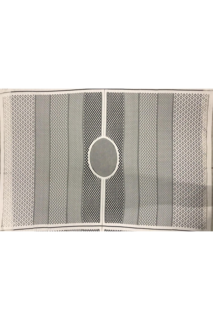 Ham Panolu Mikro Polyester Brode - Yerli Üretim (12328)