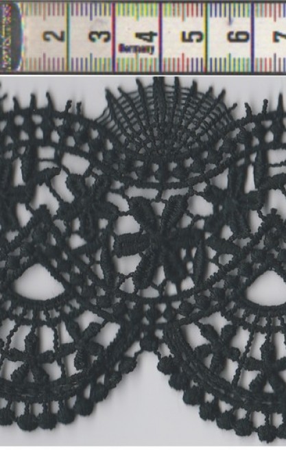 Beyaz Güpür Bant Brode