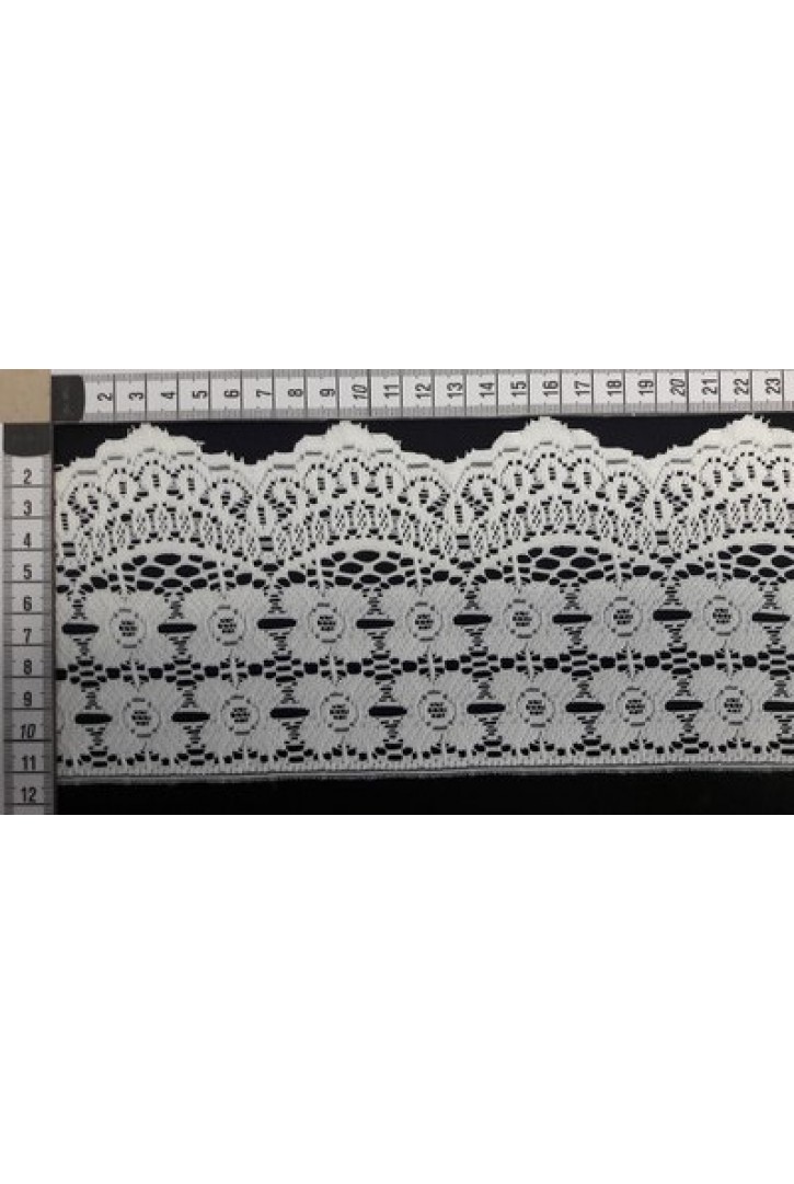 Ham Yapıda Güpürümsü Yerli Polyester Brode Bant