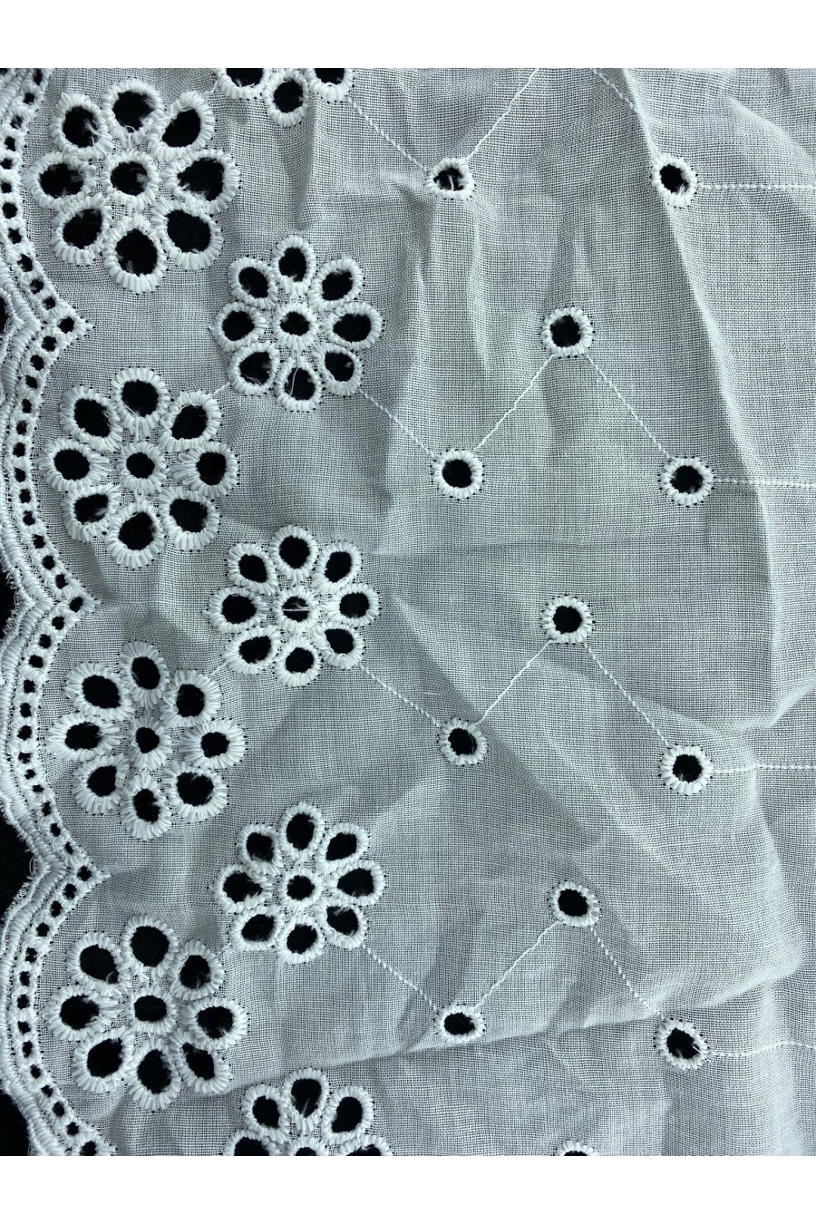 19 cm Siyah Mat Polyester Vual Brode Bant