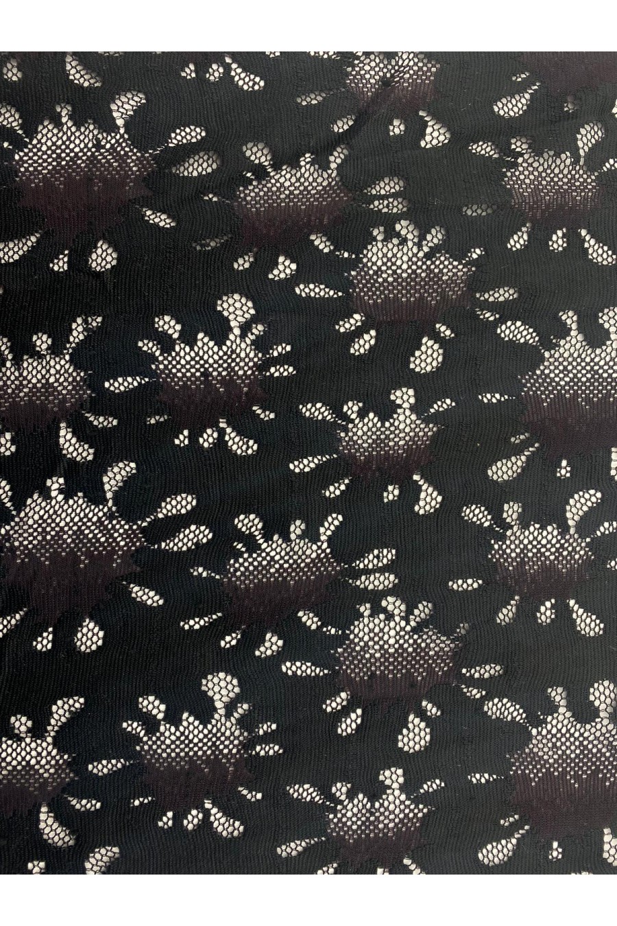 8663-KG Kırmızı Naylon ve Polyester Dantel, 150 cm