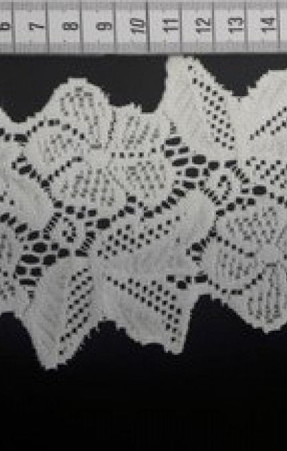 Ham Yapıda Güpürümsü Yerli Polyester Brode Bant