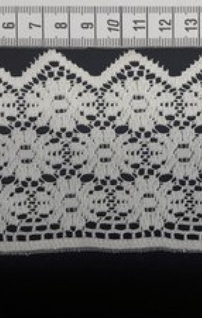 Ham Yapıda Güpürümsü Brode Bant, Yerli Polyester