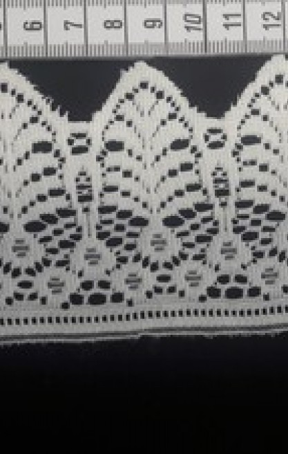 Ham Yapıda Güpürümsü Brode Bant, Yerli Polyester