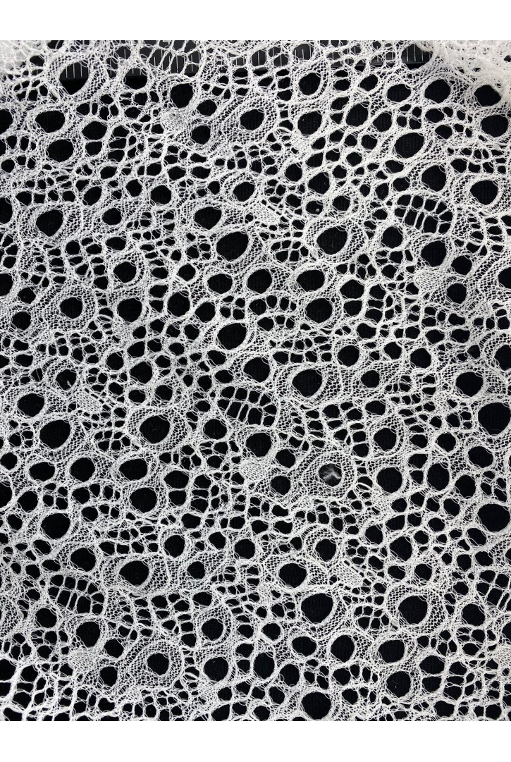 Ham Kordlu Polyester Dantel, Yerli, 150 cm