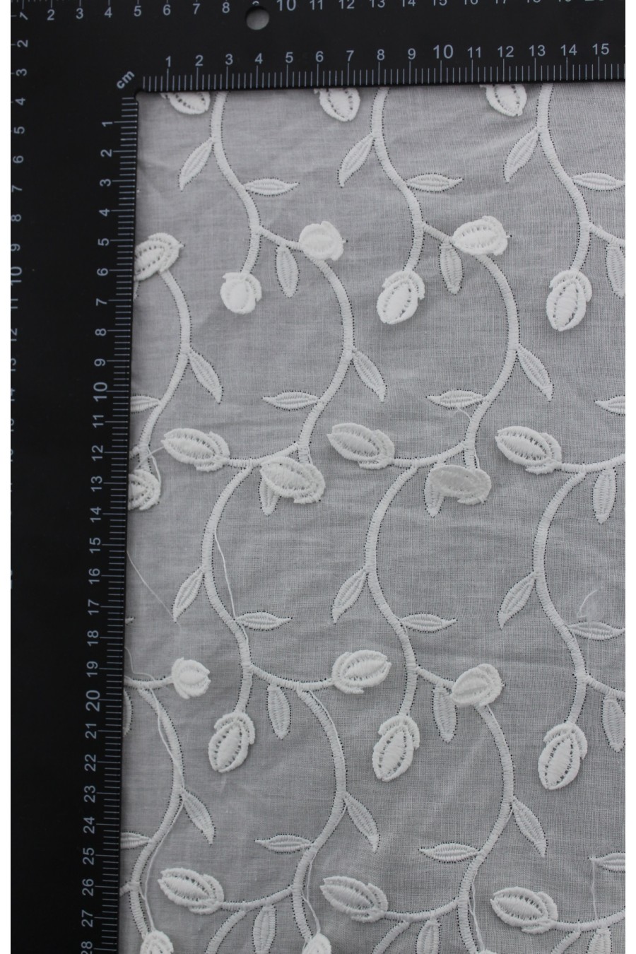 22047-METRE 22047 BRODE/YERLİ/LEZ/VUAL/3 BOYUTLU/PAMUK POLYESTER/KASAR