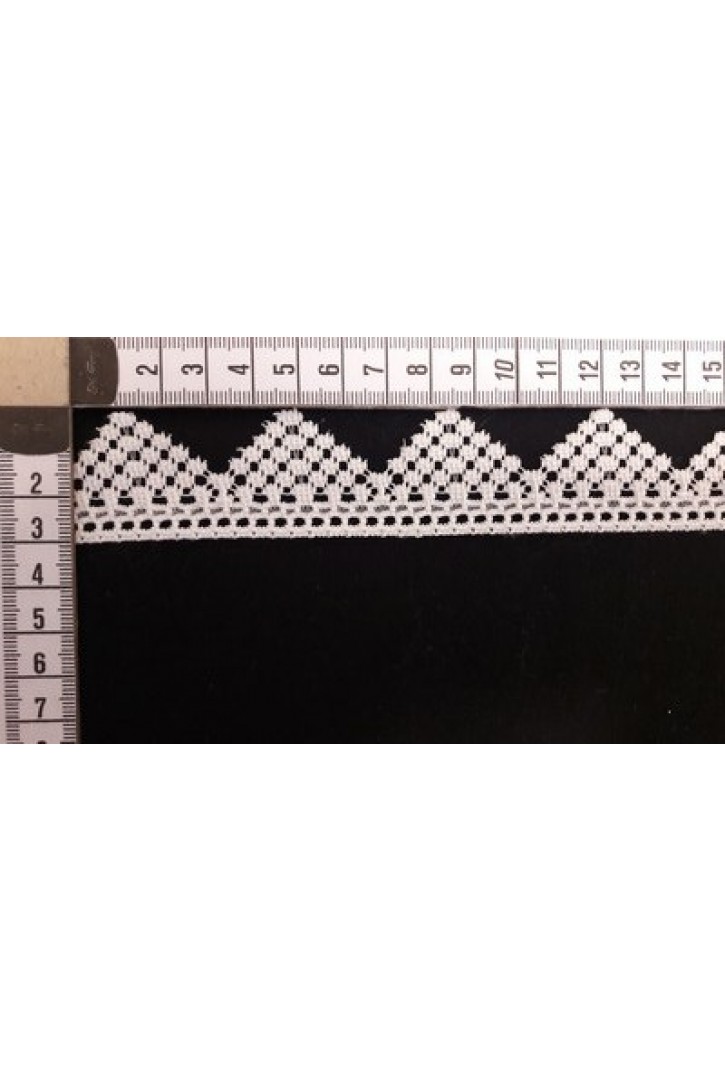 Düz Yapıda Ham Güpürümsü Yerli Polyester Brode Bant