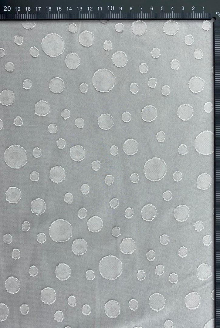 Gri Renkli Polyester Şifon Kumaş, 150 cm