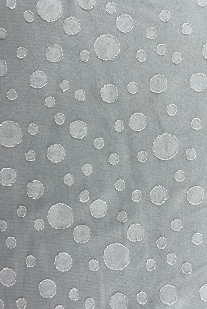 Gri Renkli Polyester Şifon Kumaş, 150 cm