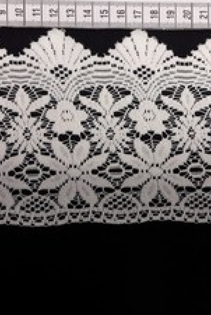 Düz Ham Güpürümsü Polyester Brode Bant