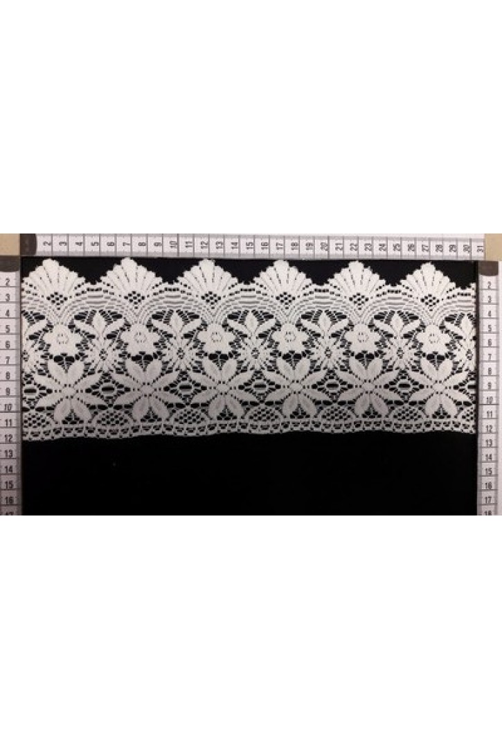 Düz Ham Güpürümsü Polyester Brode Bant