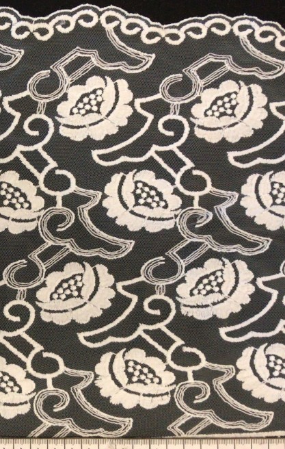 Ham Yapıda Tül Üzeri Yerli Brode