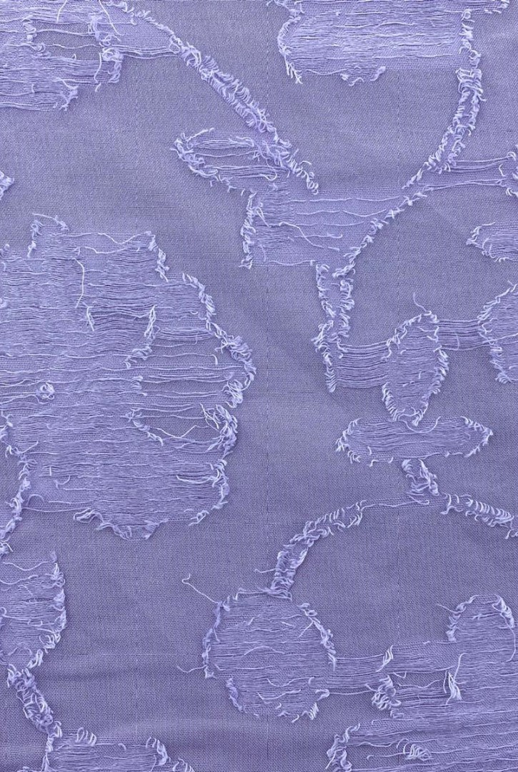 Yerli Lila Şifon Kumaş - Polyester