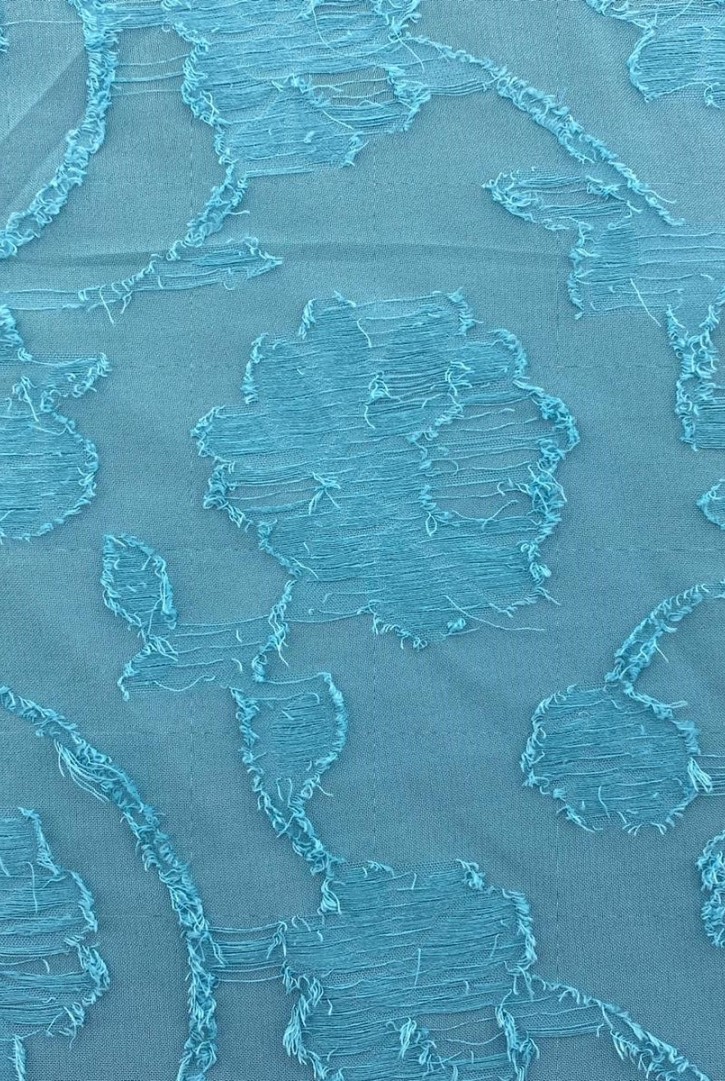 Mint Renk Yerli Şifon Kumaş - Polyester