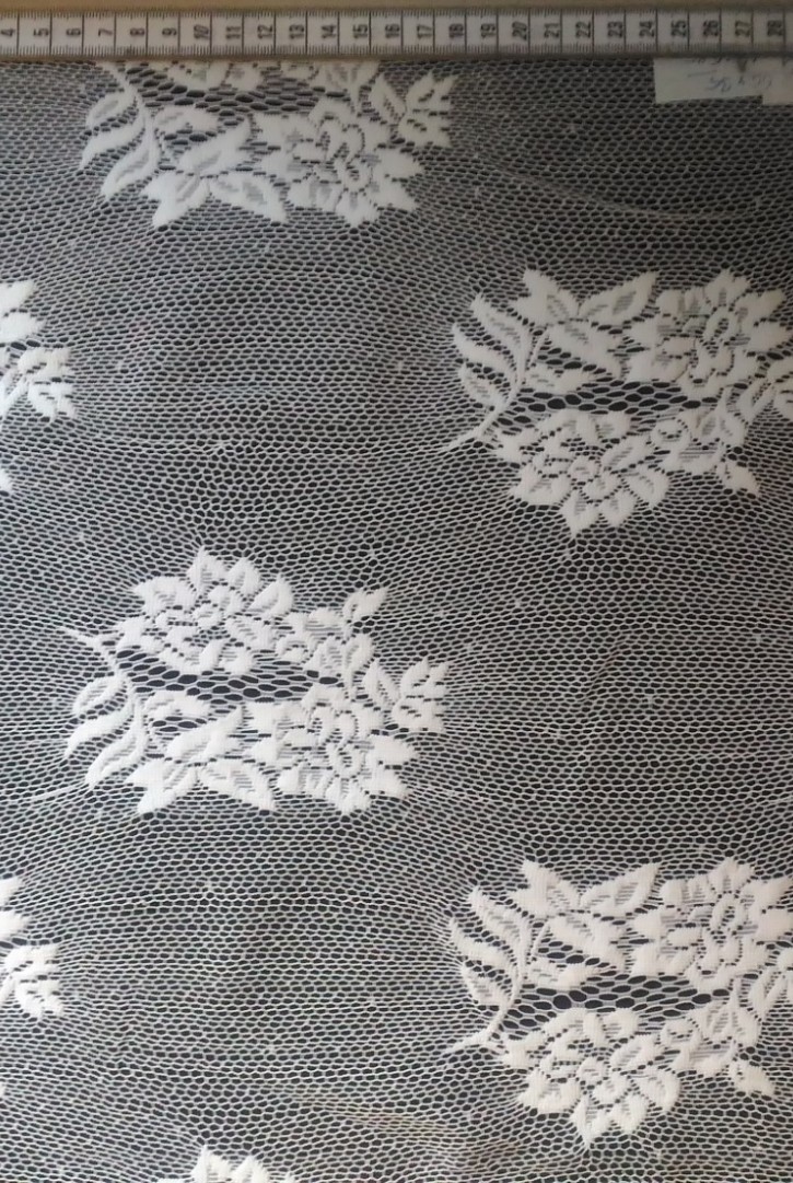 Sakallı Yapıda Fikse Naylon Dantel