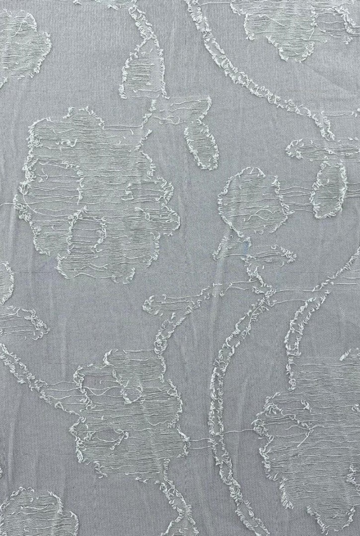 Gri Yerli Şifon Kumaş