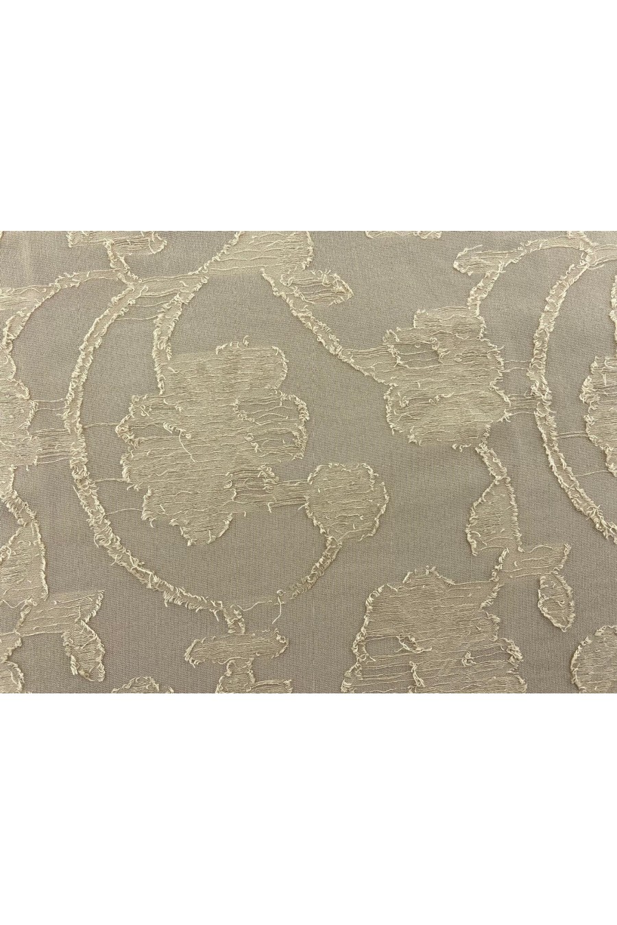 Yerli Bej Şifon Kumaş - Polyester