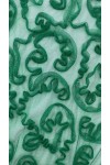 11202-METRE 11202 TÜL ÜZERİ/YERLİ/LEZ/POLYESTER/SÜZENELİ/YEŞİL/125 CM