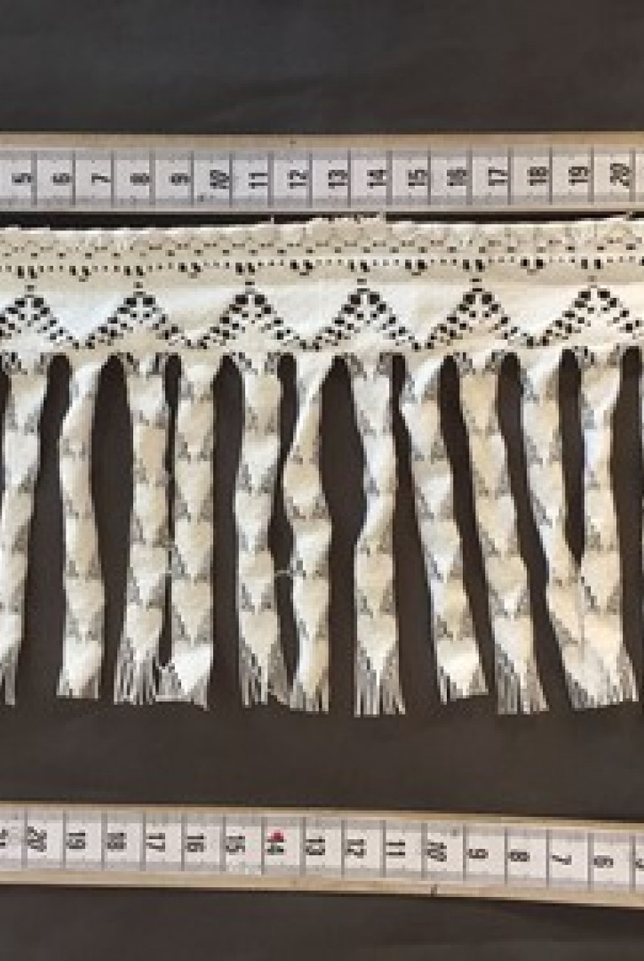 Güpürümsü Ham Yapıda Yerli Brode Bant, Polyester