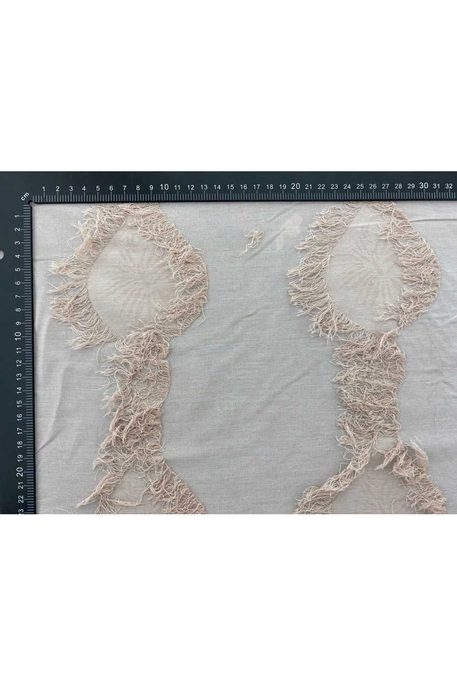 Taş Renkli Yerli Şifon Kumaş - Pamuk Polyester (11557)