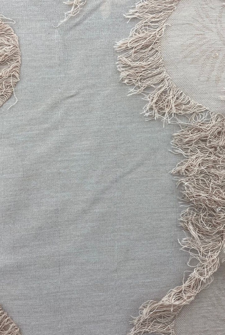 Taş Renkli Yerli Şifon Kumaş - Pamuk Polyester (11557)