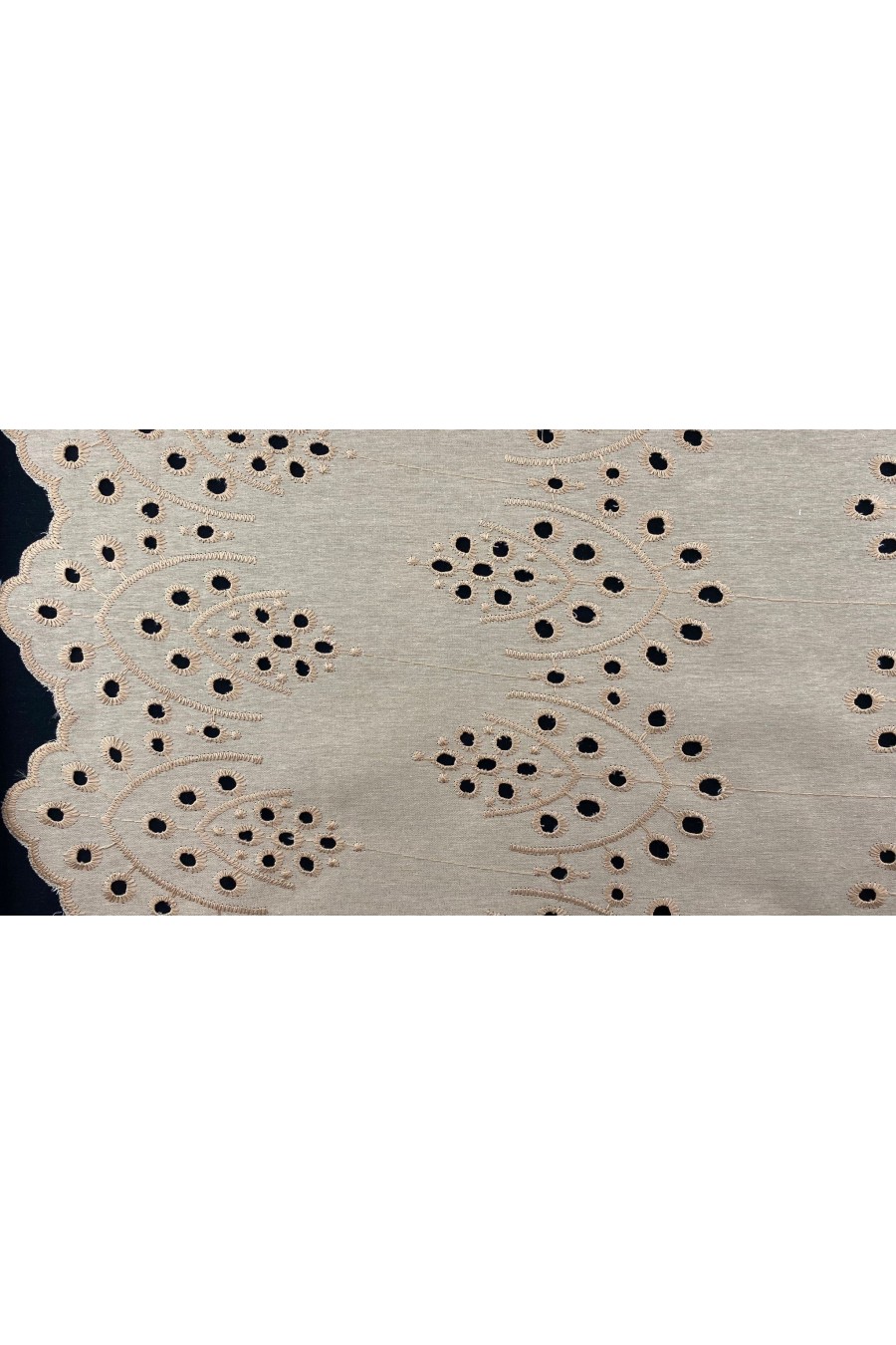 Taş Renk Terikoton Kumaş - Pamuk Polyester