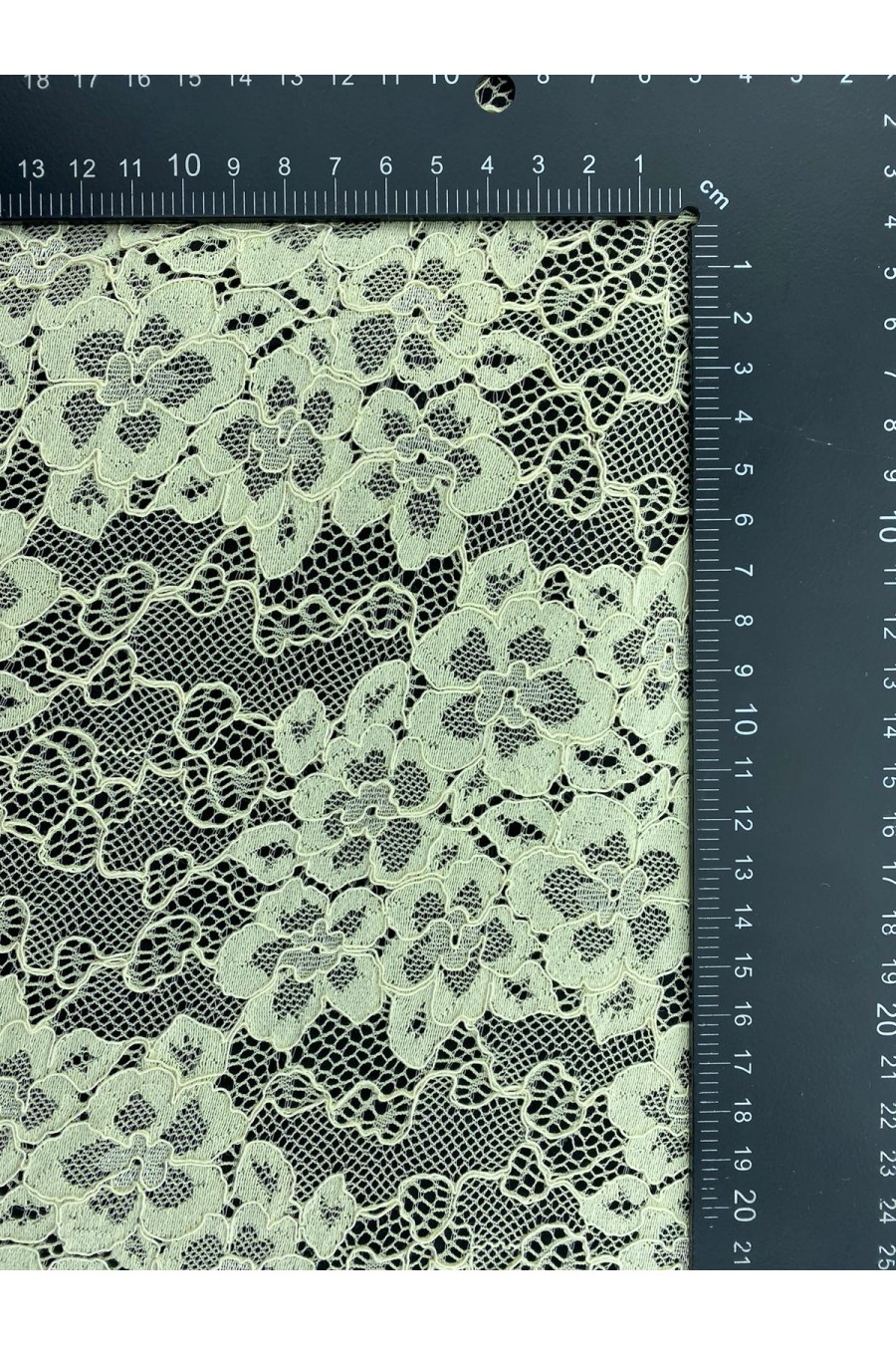 7322-KG Sarı Pamuk Naylon İthal Dantel - 143 cm