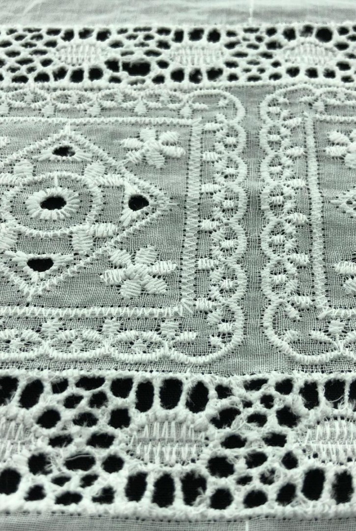 Kasar İşlem Görmüş Pamuk Vual Brode Bant