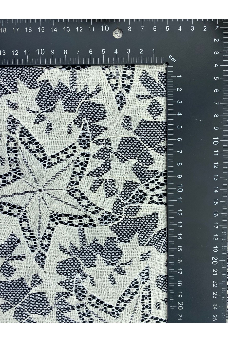 Fikseli Pamuk Polyester Dantel, 140 cm