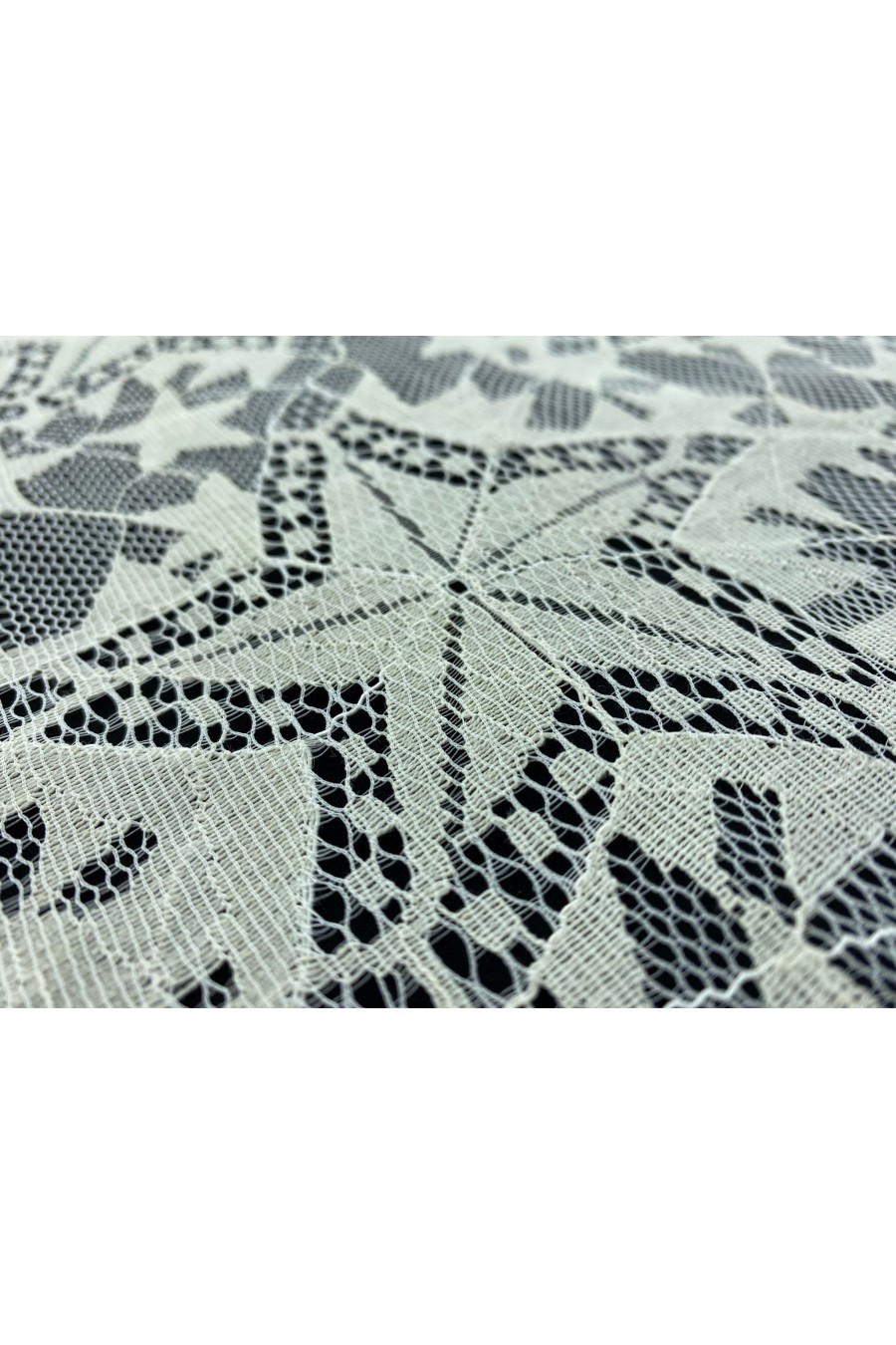 Fikseli Pamuk Polyester Dantel, 140 cm