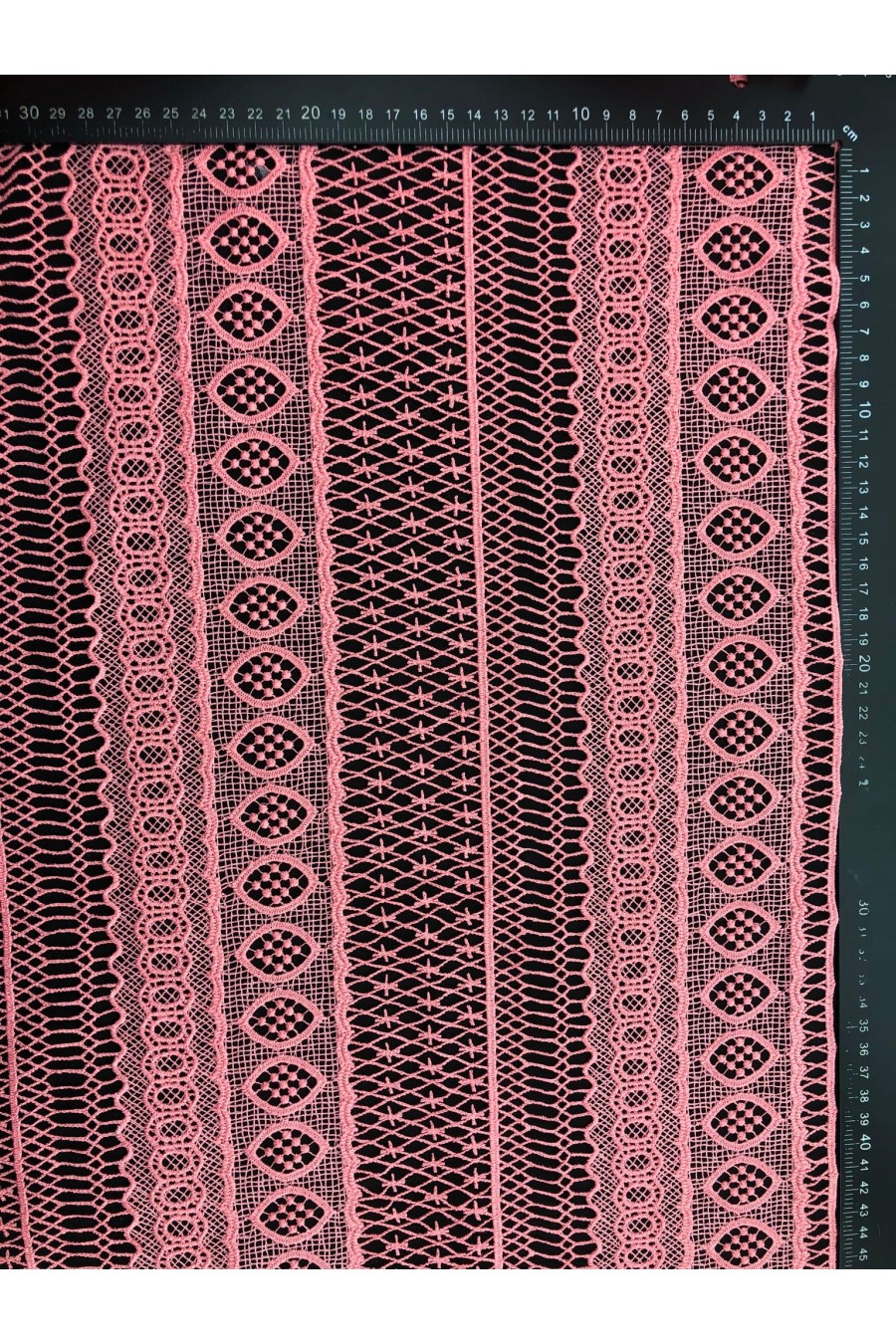 Nar Rengi Yerli Köprü Brode Kurdele - 34 cm