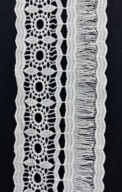 Ham Mat Polyester Güpür Brode Bant