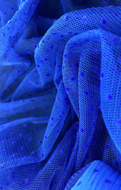 Sax Renk Tül Kumaş - 150 cm