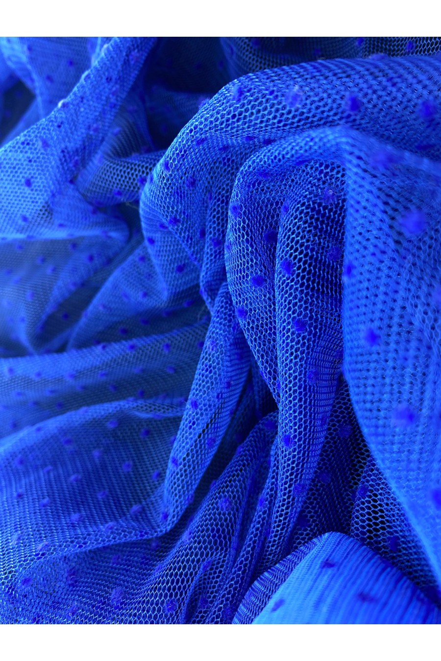 8701-METRE Sax Renk Tül Kumaş - 150 cm