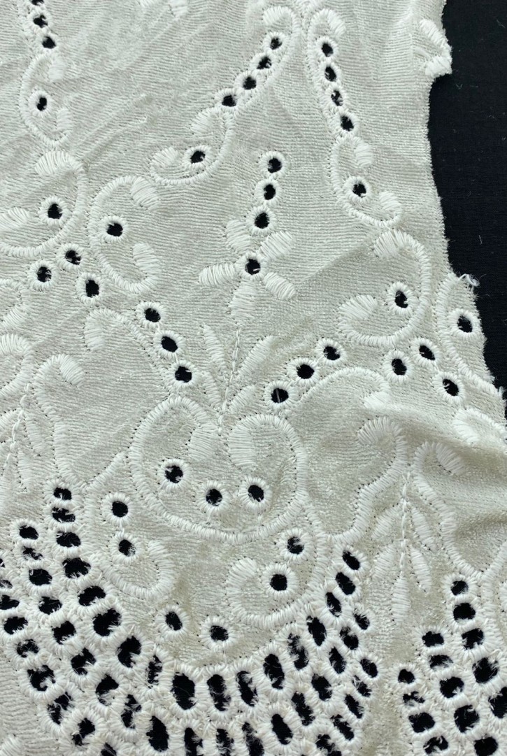 Krem Kadife Kumaş - Pamuklu ve Yerli Üretim