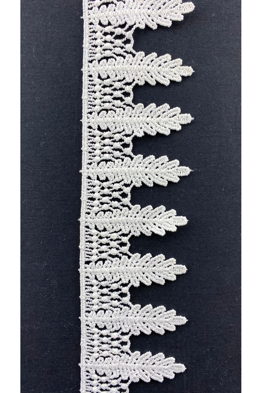 Ham Mat Polyester İthal Güpür Brode Bant, 6.5 cm