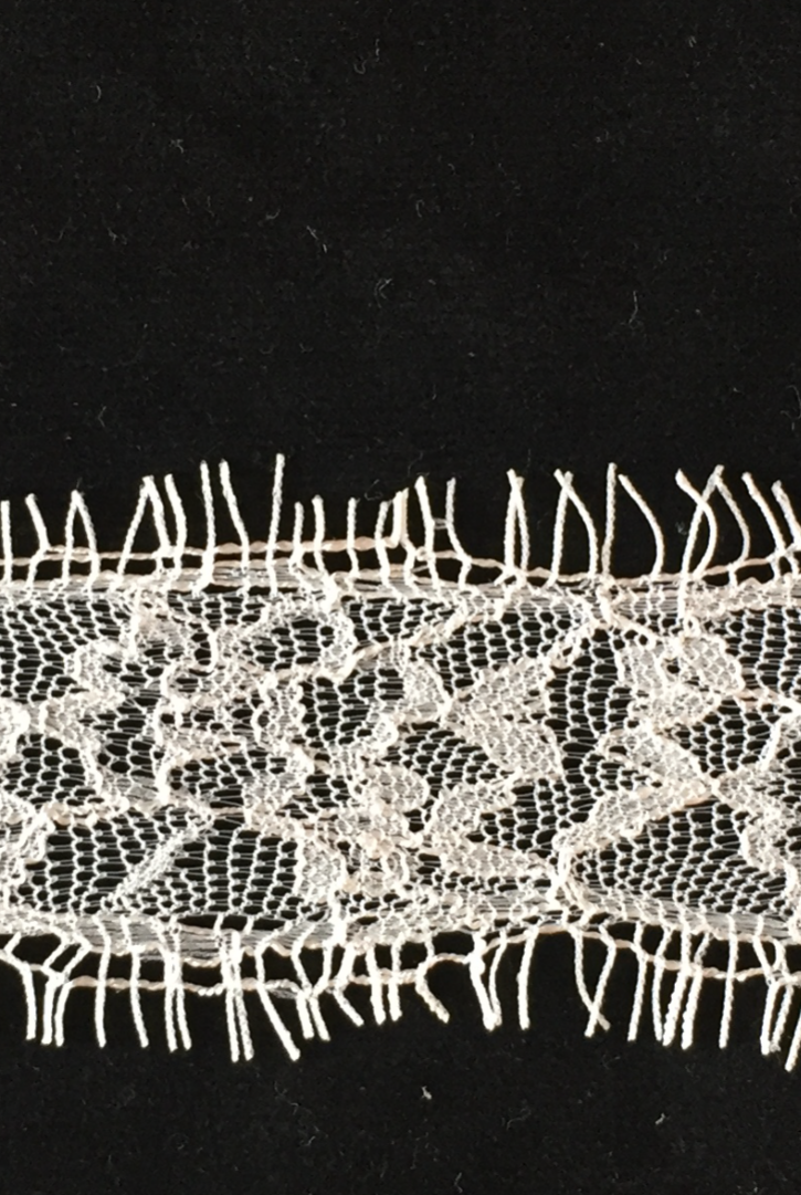 Ham Sakallı Naylon Dantel Bant