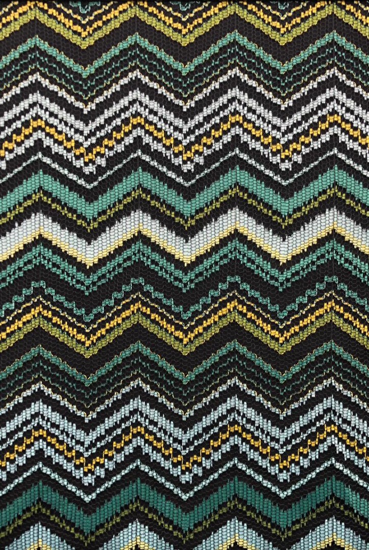 Nakışlı Yeşil Dantel