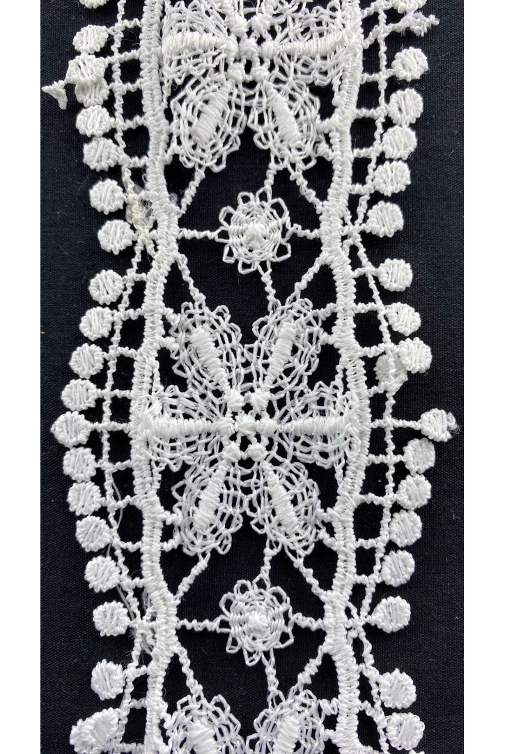 İthal Ham Mat Polyester Güpür Brode Bant