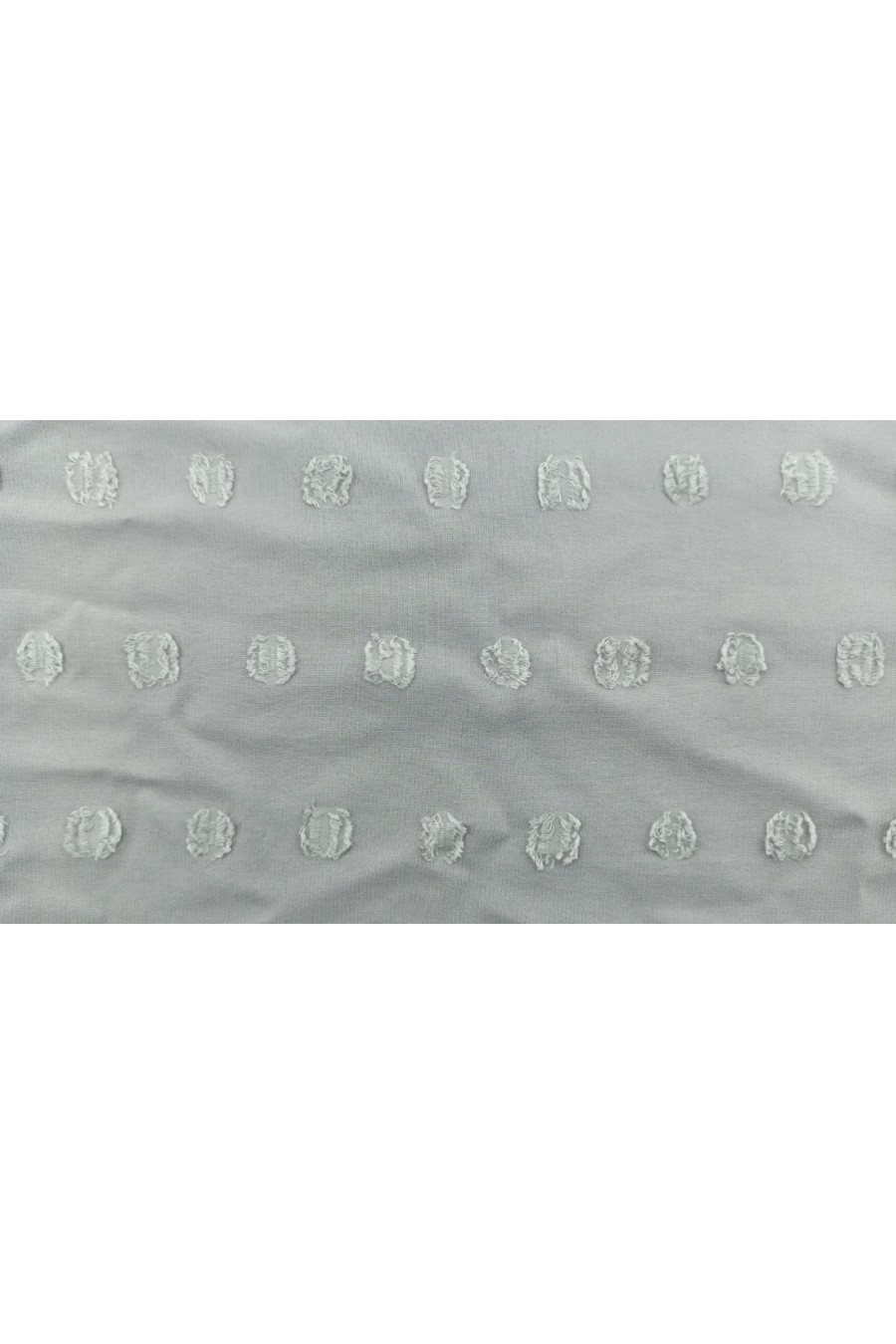 Gri Puanlı Yerli Şifon Kumaş