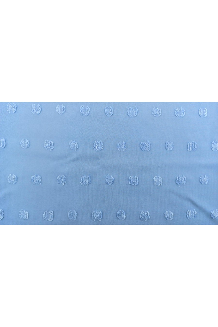 İndigo Renk Puanlı Şifon Kumaş - 150 cm, Yerli Üretim