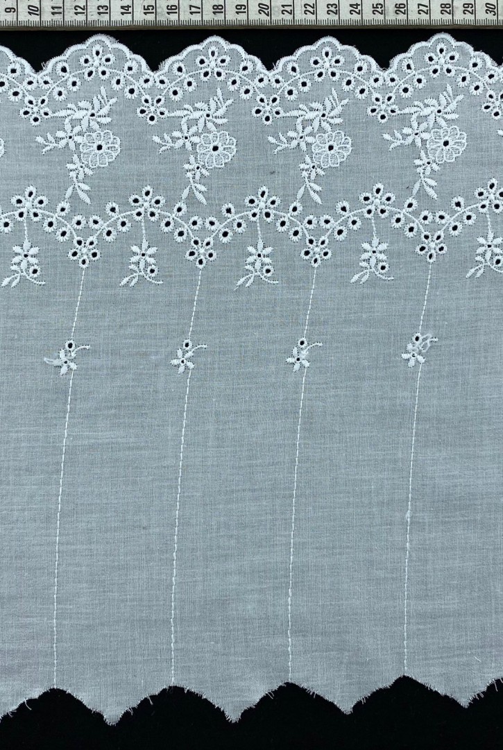 Yerli Mat Polyester Vual Brode Bant, 28 cm