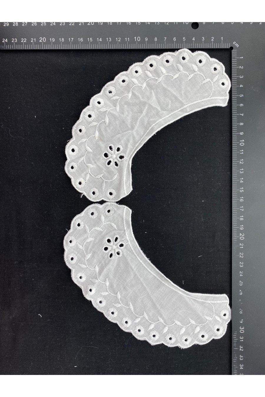 Kasar İşlemli Mat Polyester Vual Yaka