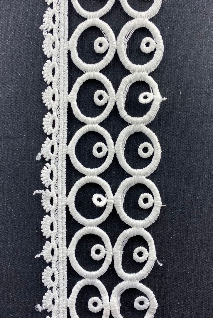 Brode Yerli Bant Güpür Mat Polyester Ham