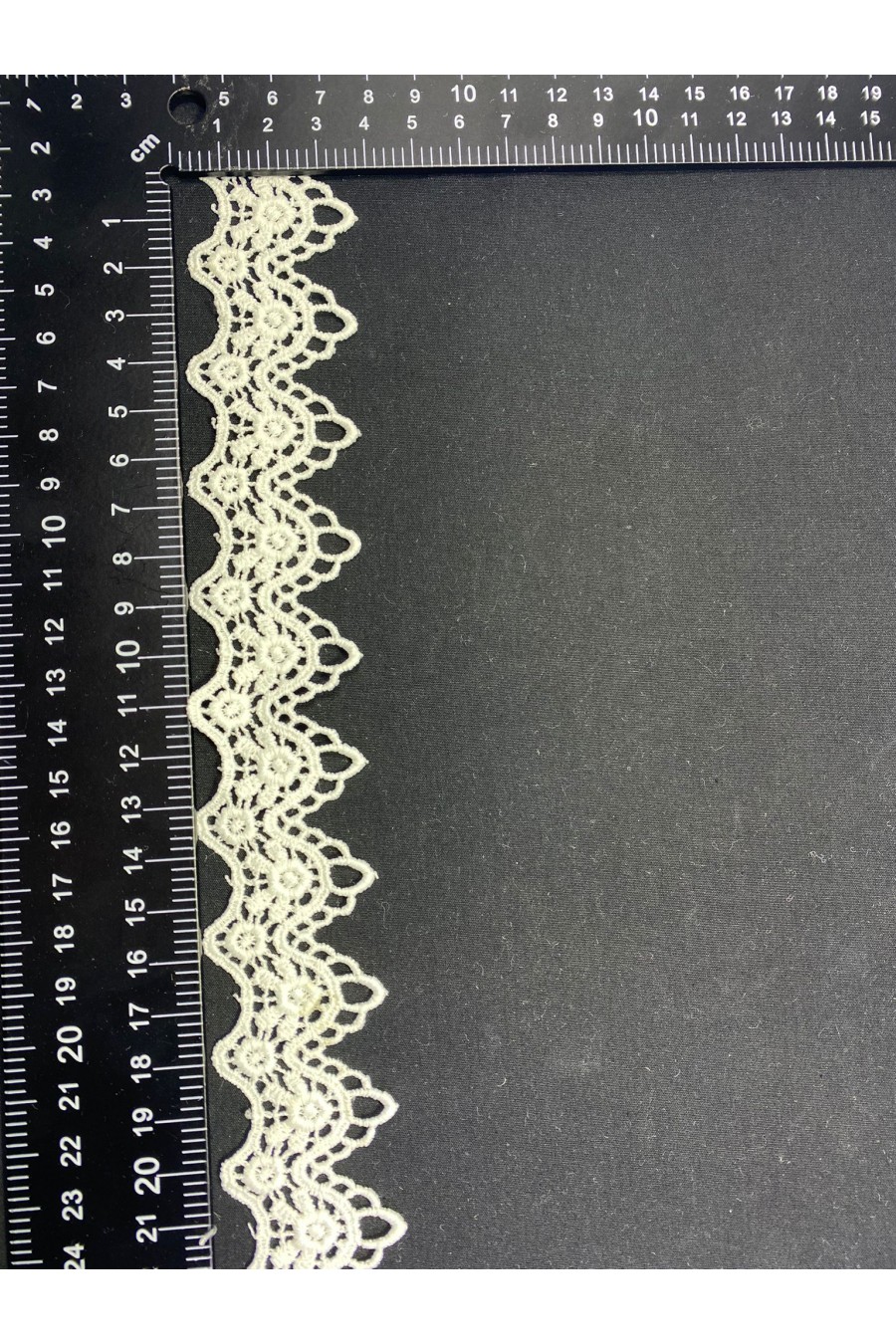 3.5 cm Ham Mat Polyester Güpür Brode Bant