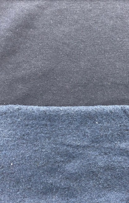 Lacivert Kaşe Kumaş