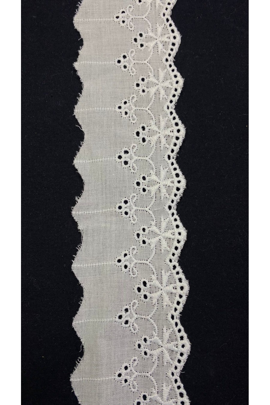 6 cm Kasar Mat Polyester Vual Yerli Brode Bant