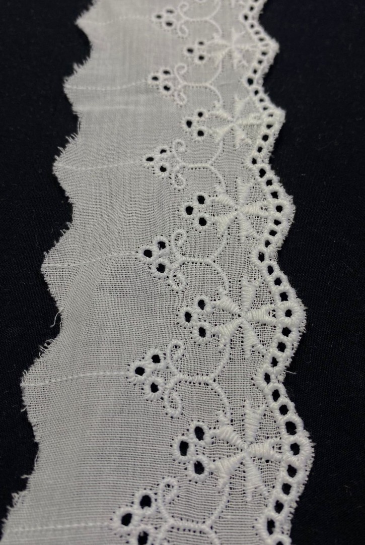 6 cm Kasar Mat Polyester Vual Yerli Brode Bant